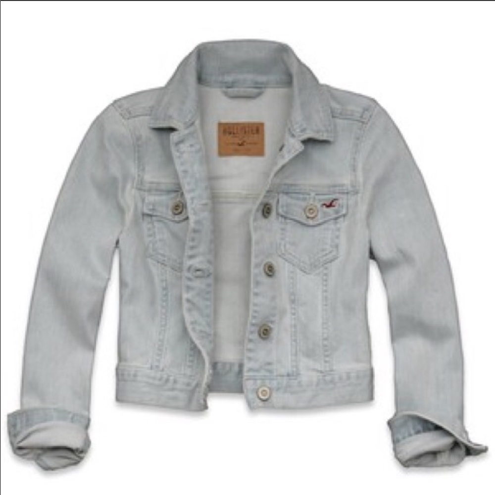 Hollister xs light wash Jean jacket